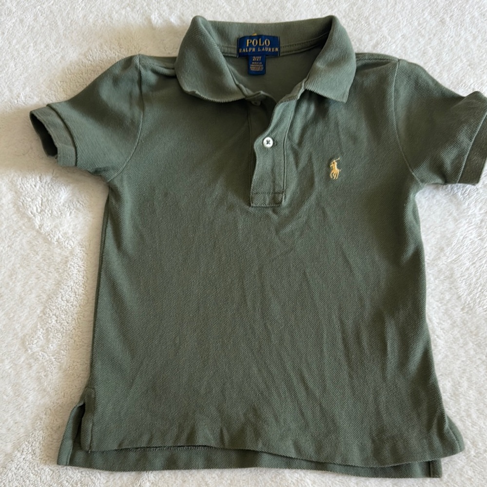 Polo by Ralph Lauren Green Polo Shirt Classic Style